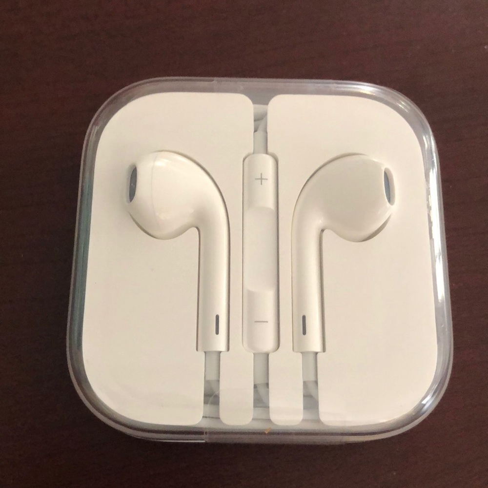iPhone ear buds.